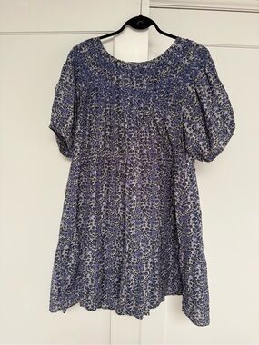 ba&sh dress - women’s large smocked dress